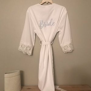 NWT bridal robe
